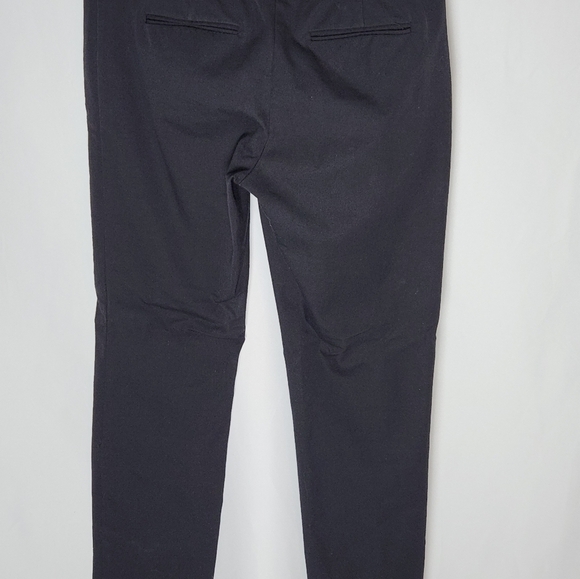 Alfani Size 6 Cotton Rayon Blend Womens Black Slim Fit Slacks - Picture 5 of 5